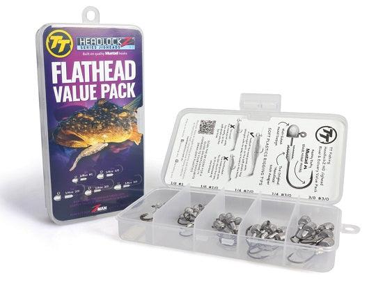 TT HeadlockZ Flathead jighead Value Pack –