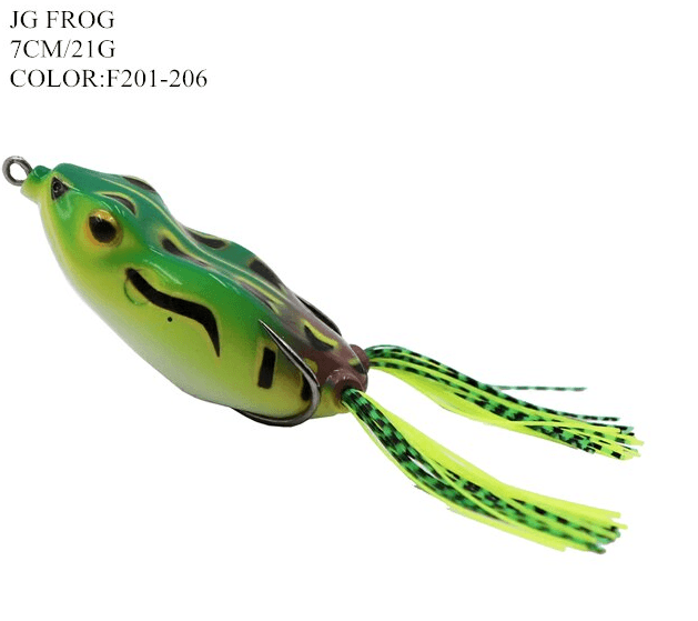 Fishing Hook with a Bayman in the Shape of a Frog. Fishing Bait on Green  Cloth Background. Stock Photo - Image of hobbies, catch: 233634038