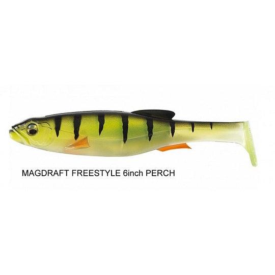 Megabass Magdraft Freestyle 6 Soft Plastic Lure 2 Pack - Outback Angler