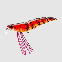 Yo Zuri Duel L Bass Shrimp 70SS Slow Sinking crank bait - tackleaddiction.com.au