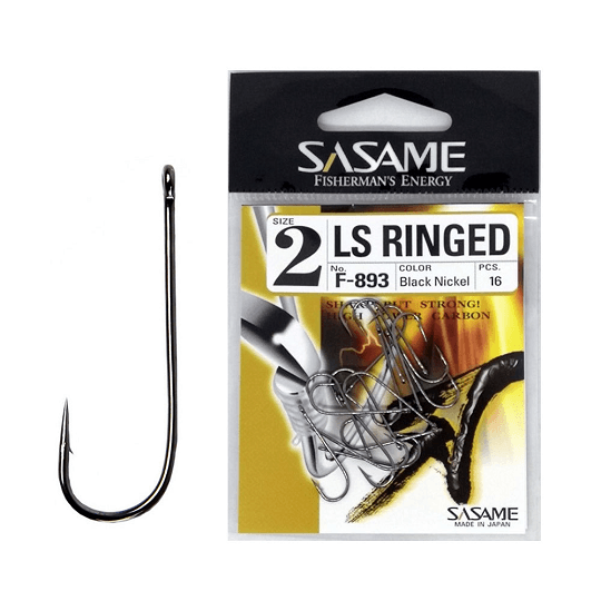 Sasame LS Ringed F-893 Long Shank Hook