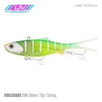 Samaki Vibelicious 100mm Fork Tail Lipless Vibration Soft Bait