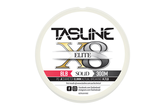 TASLINE Elite White X8 Pure Braid