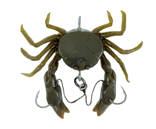HURRICANE Lures Spider Crab 3.5 Grams 4 Pack soft bait –