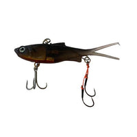 Samaki Vibelicious 70mm Fork Tail Lipless Vibration Soft Bait - tackleaddiction.com.au