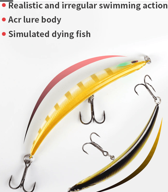 FISHALL Bent Minnow 106mm Surface Lure – tackleaddiction.com.au