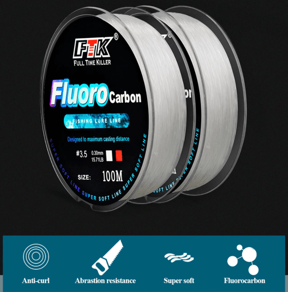 FTK Fluorocarbon 4LB 100m –