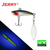 JERRY Reaper 34mm 11g Blade Vibe Lure with tail Spinner - tackleaddiction.com.au